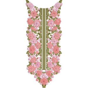 Neckline Embroidery Design