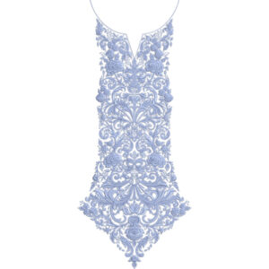 Beautiful Neck Embroidery Design