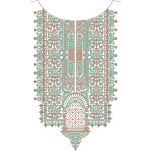Simple Neck Embroidery Design