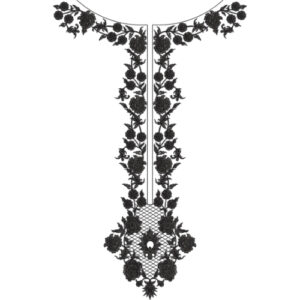 Neck Gala Embroidery Design