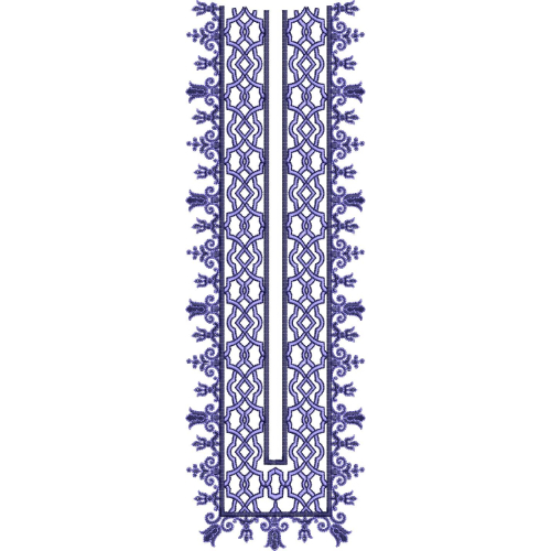 Neck Gala Embroidery Design