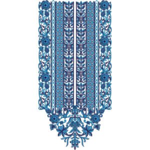 Neckline Embroidery Design