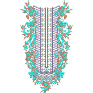 Neck Kurta Embroidery Design
