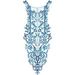 Neck Gala Embroidery Design