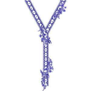 Neck Gala Embroidery Design