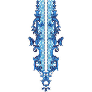 Neckline Embroidery Design