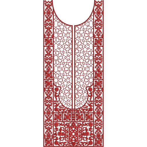 Neck Kurta Embroidery Design