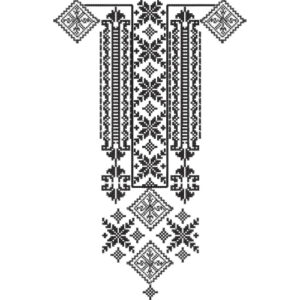Neckline Embroidery Design