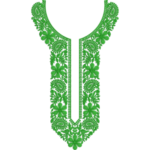 Neck Gala Embroidery Design