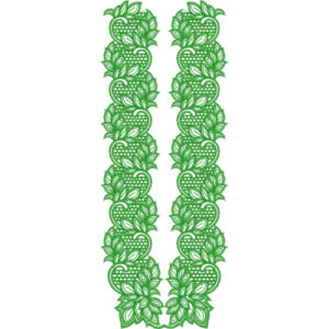 Unique Neck Embroidery Design