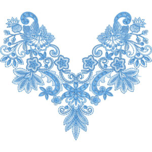 Simple Neck Embroidery Design