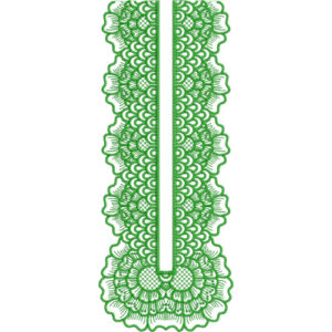 Unique Neck Embroidery Design