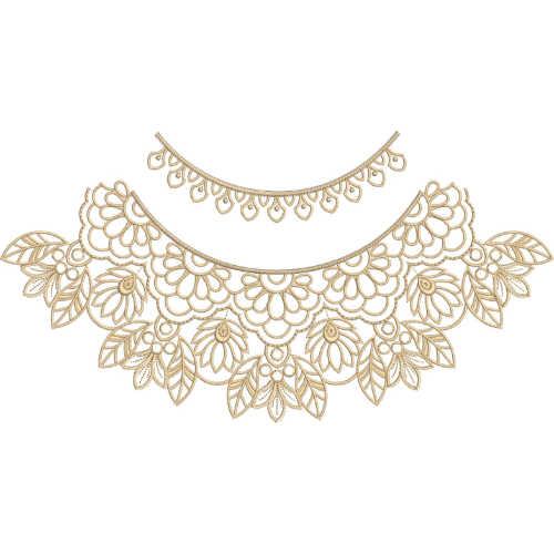 Neck Kurta Embroidery Design