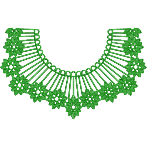 Beautiful Neck Embroidery Design