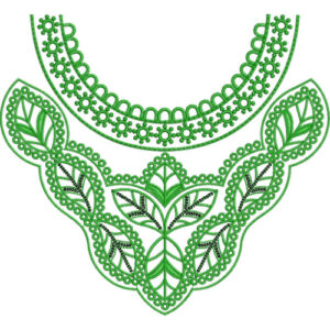 Simple Neck Embroidery Design