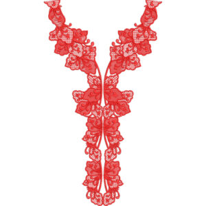 Simple Neck Embroidery Design