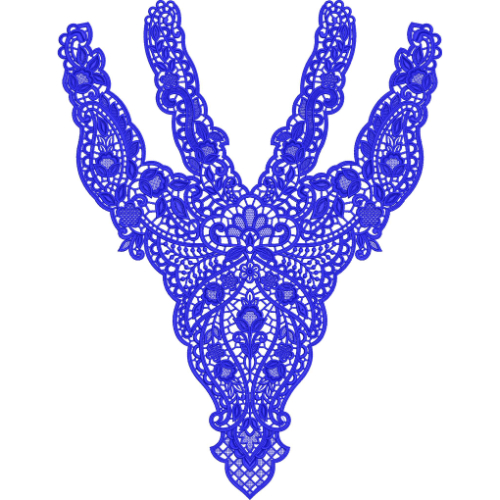 Neckline Embroidery Design