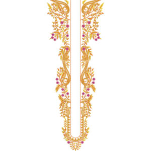 Neck Kurta Embroidery Design