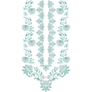Beautiful Neck Embroidery Design