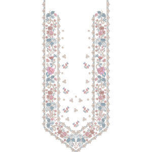 Neck Gala Embroidery Design
