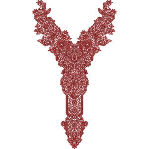 Neckline Embroidery Design