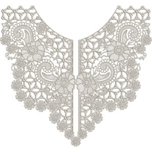 Simple Neck Embroidery Design
