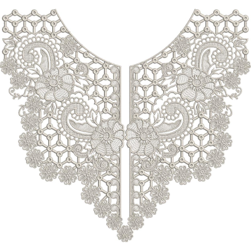 Simple Neck Embroidery Design