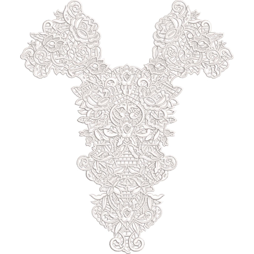 Neck Gala Embroidery Design