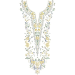 Neck Gala Embroidery Design