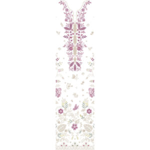 Neck Flower Embroidery Design
