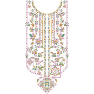 Simple Neck Embroidery Design