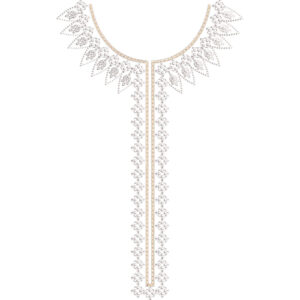 Neckline Embroidery Design