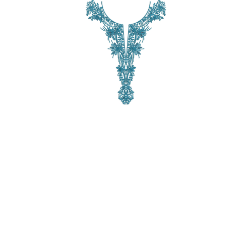 Beautiful Neck Embroidery Design