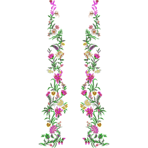 Neck Gala Embroidery Design