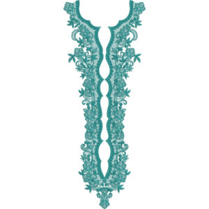 Neckline Embroidery Design
