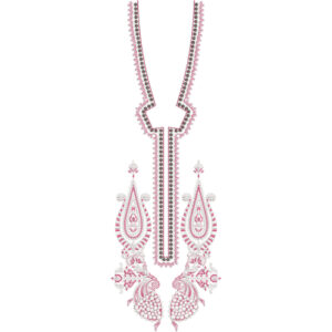 Beautiful Neck Embroidery Design
