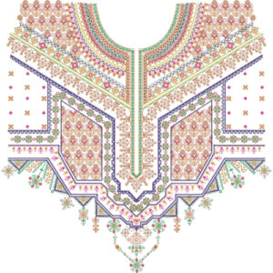 Simple Neck Embroidery Design