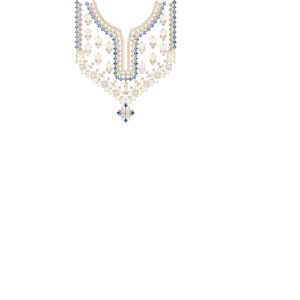 Neck Kurta Embroidery Design