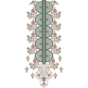 Unique Neck Embroidery Design