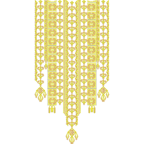 Neck Kurta Embroidery Design
