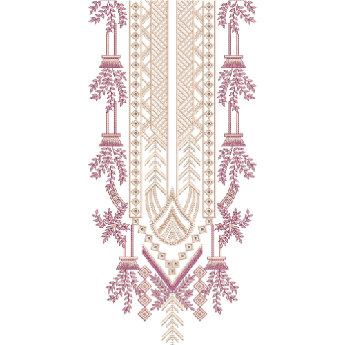 Neck Kurta Embroidery Design