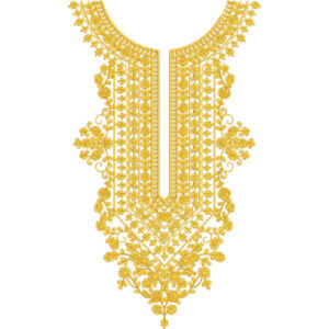 Neck Gala Embroidery Design