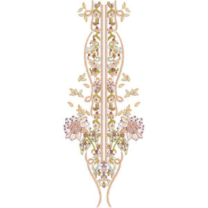 Simple Neck Embroidery Design