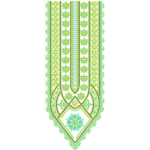 Neck Kurta Embroidery Design