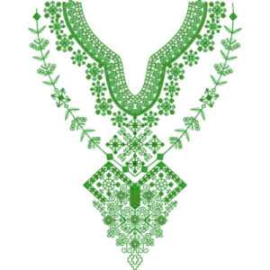 Beautiful Neck Embroidery Design