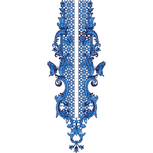 Neck Kurta Embroidery Design