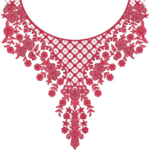 Beautiful Neck Embroidery Design