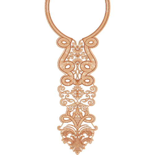 Neck Kurta Embroidery Design