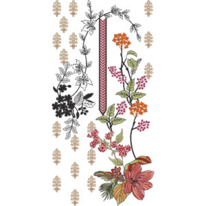 Neck Kurta Embroidery Design