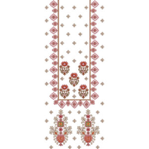 Simple Neck Embroidery Design